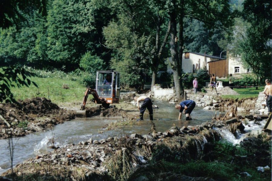 2002 - Elbeflut in Mulda/Sachsen